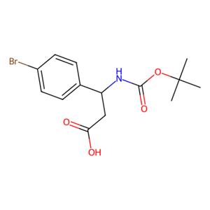 aladdin 阿拉丁 I135602 Boc-S-3-氨基-3-(4-溴-苯基)-丙酸 261165-06-4 ≥98.0%