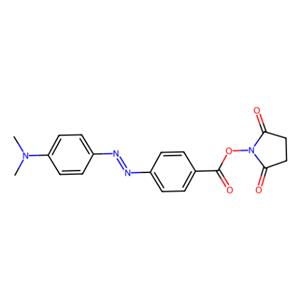 aladdin 阿拉丁 D131109 4-[4-(二甲氨基)苯基偶氮]苯甲酸 N-琥珀酰亚胺酯 146998-31-4 ≥97%