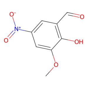 aladdin 阿拉丁 H132675 2-羟基-3-甲氧基-5-硝基苯甲醛 17028-61-4 ≥99.0%(GC)