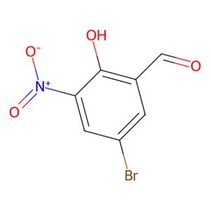 aladdin 阿拉丁 B132016 5-溴-3-硝基水杨醛 16634-88-1 ≥97.0%(GC)