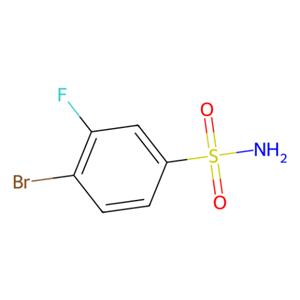 aladdin 阿拉丁 B138583 4-溴-3-氟苯磺酰胺 263349-73-1 ≥97%