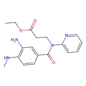 aladdin 阿拉丁 E156412 3-[3-氨基-4-(甲氨基)-N-(2-吡啶基)苯甲酰氨基]丙酸乙酯 212322-56-0 ≥98.0%