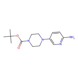 aladdin 阿拉丁 T161525 4-(6-氨基-3-吡啶基)哌嗪-1-甲酸叔丁酯 571188-59-5 ≥98.0%(HPLC)
