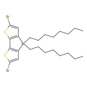 aladdin 阿拉丁 D155664 2,6-二溴-4,4-二正辛基二噻吩并[3,2-b:2',3'-d]噻咯 1160106-14-8 >98.0%