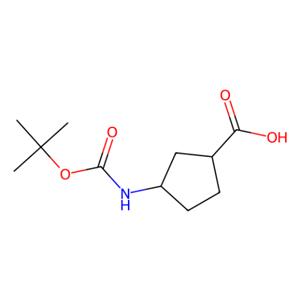 aladdin 阿拉丁 S161409 (1S,3R)-3-叔丁氧羰基氨基环戊烷甲酸 261165-05-3 >95.0%