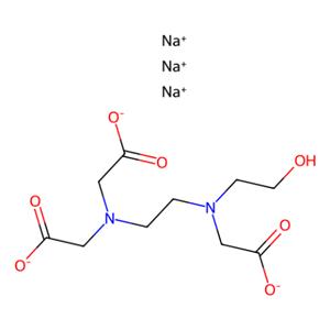 aladdin 阿拉丁 H122457 N-(2-羟乙基)乙二胺-N,N′,N′-三乙酸 三钠盐 溶液 139-89-9 ~41% in H2O (T)