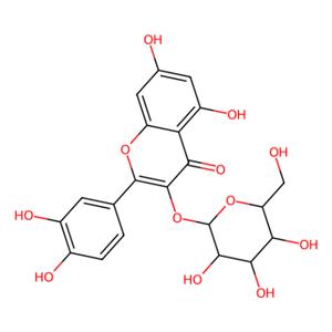 aladdin 阿拉丁 Q109589 槲皮素 3-β-D-葡萄糖甙 482-35-9 分析标准品,98%