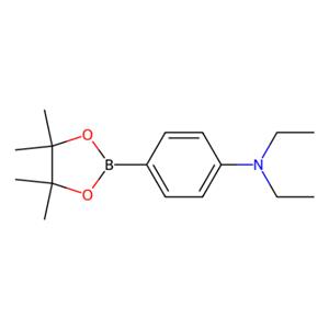 aladdin 阿拉丁 N159673 N,N-二乙基-4-(4,4,5,5-四甲基-1,3,2-二氧杂环戊硼烷-2-基)苯胺 920304-57-0 >98.0%