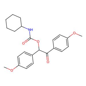 aladdin 阿拉丁 B152115 环己基氨基甲酸1,2-双(4-甲氧基苯基)-2-氧乙酯 196599-80-1 98%