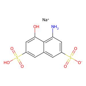 8-氨基-1-萘酚-3,6-二磺酸单钠盐,8-Amino-1-naphthol-3,6-disulfonic acid monosodium salt