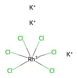 aladdin 阿拉丁 P124013 六氯铑(III)酸钾 13845-07-3 Rh ≥23.3%