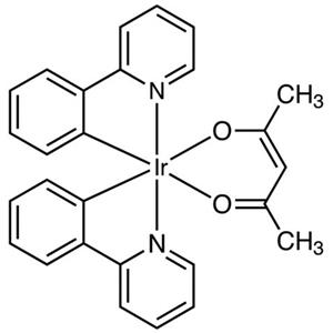 乙酰丙酮酸二(2-苯基吡啶)銥,Acetylacetonatobis(2-phenylpyridine)iridium