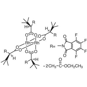 aladdin 阿拉丁 T406155 四[N-四氟邻苯二甲酰基-(R)-叔亮氨酸基]二铑双(乙酸乙酯)加合物 >98.0%(HPLC)