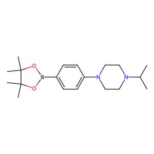 aladdin 阿拉丁 I165784 4-(4-异丙基哌嗪)苯硼酸频那醇酯 1073354-18-3 95%