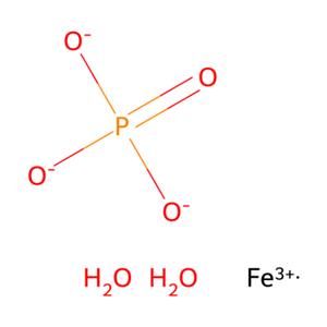 磷酸铁(III) 二水合物,Iron(III) phosphate dihydrate