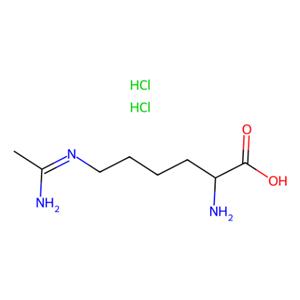 L-N6-(1-亚氨基乙基)赖氨酸二盐酸盐,L-N6-(1-Iminoethyl)lysine dihydrochloride