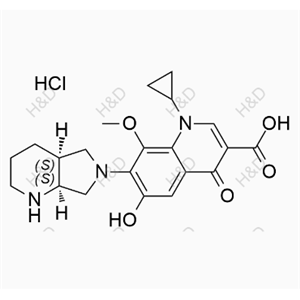 莫西沙星杂质28(盐酸盐),Moxifloxacin Impurity 28(Hydrochloride)