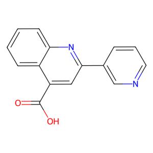 aladdin 阿拉丁 P186399 2-吡啶-3-基 - 喹啉-4-羧酸 7482-91-9 95%