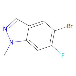 aladdin 阿拉丁 B172358 5-溴-6-氟-1-甲基-1H-吲唑 1185767-06-9 97%