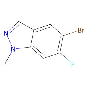 5-溴-6-氟-1-甲基-1H-吲唑,5-bromo-6-fluoro-1-methyl-1H-indazole