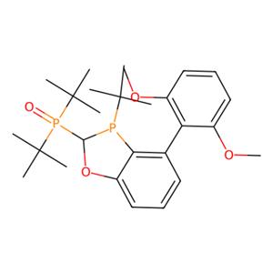 (2S,3S)-2-[二(叔丁基膦)]-4-(2,6-二甲氧基苯)-3-叔丁基-2,3-二氢-1,3-苯并氧磷杂环戊二烯,di-tert-butyl((2S,3S)-3-(tert-butyl)-4-(2,6-dimethoxyphenyl)-2,3-dihydrobenzo[d][1,3]oxaphosphol-2-yl)phosphine oxide
