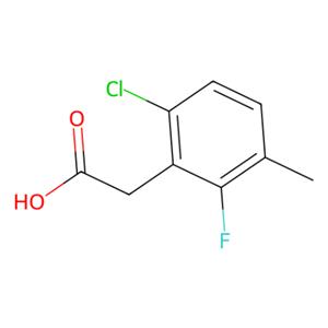 aladdin 阿拉丁 C300658 6-氯-2-氟-3-甲基苯基乙酸 261762-93-0 98%