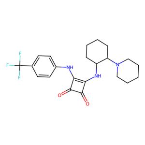 aladdin 阿拉丁 S281515 3-[[（（1S，2S）-2-（1-哌啶基）环己基]氨基]-4-[[4-（三氟甲基）苯基]氨基]-3-环丁烯-1,2-二酮 1312991-08-4 95%