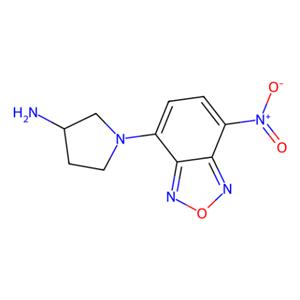 aladdin 阿拉丁 R160857 (R)-(-)-NBD-APy [=(R)-(-)-4-硝基-7-(3-氨基吡咯烷-1-基)-2,1,3-苯并恶二唑][用于旋光纯度测定的高效液相色谱标记试剂] 143112-51-0 >98.0%(HPLC)