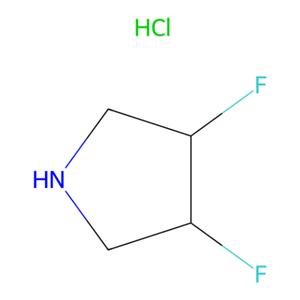 aladdin 阿拉丁 C177782 顺式3,4-二氟吡咯烷盐酸盐 869481-94-7 97%