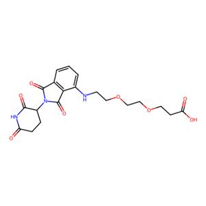 Pomalidomide-PEG2-COOH,Pomalidomide-PEG2-COOH