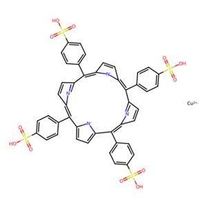 Cu（II）内消旋四（4-磺基苯基）卟啉，酸形式,Cu(II) meso-Tetra(4-sulfonatophenyl) porphine, acid form