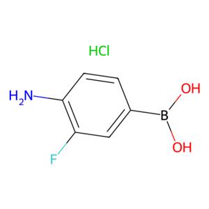 aladdin 阿拉丁 A166733 4-氨基-3-氟苯硼酸 盐酸盐 1256355-32-4 97%