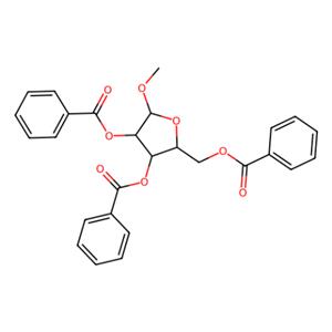 aladdin 阿拉丁 M292469 ?甲基 2,3,5-三-O-苯甲酰基-α-D-呋喃阿拉伯糖苷 7473-42-9 ≥98%