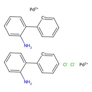 二-μ-氯双[2′-(氨基-N)[1,1′-联苯] -2-基-C]二钯(II),Di- μ- Chlorobis [2 ′ - (amino-N) [1,1 ′ - biphenyl] - 2-yl-C] dipalladium (II)