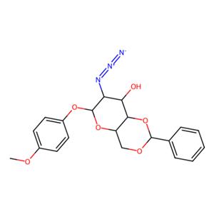 aladdin 阿拉丁 M158140 4-甲氧苯基2-叠氮基-4,6-O-苯亚甲基-2-脱氧-β-D-吡喃葡萄糖苷 1430068-18-0 98%