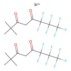 二(七氟-2,2-二甲基-3,5-辛二酮)鍶,Bis(6,6,7,7,8,8,8-heptafluoro-2,2-dimethyl-3,5-octanedionate)strontium hydrate [Sr(FOD)2]