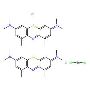 aladdin 阿拉丁 D332312 二甲基亚甲基蓝氯化锌复盐 931418-92-7 Dye content 80 %