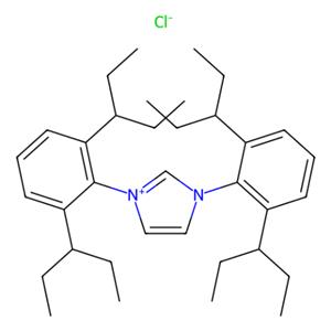 aladdin 阿拉丁 B281478 1,3-双[2,6-双（1-乙基丙基）苯基]咪唑氯化物 1157867-61-2 98%