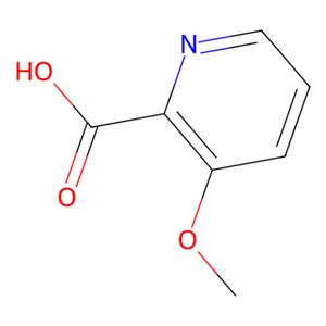 aladdin 阿拉丁 M181926 3-甲氧基吡啶-2-羧酸 16478-52-7 97%