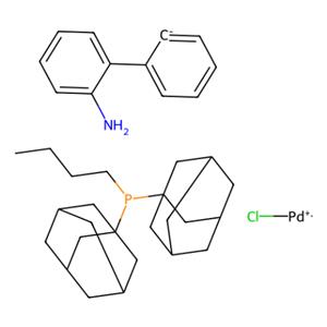 氯[(正丁基二(1-金刚烷基)膦)-2-(2-氨基联苯)]钯,Chloro[(di(1-adamantyl)-N-butylphosphine)-2-(2-aminobiphenyl)]palladium(II)