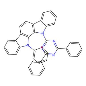 aladdin 阿拉丁 D493800 11-(4,6-二苯基-1,3,5-三嗪-2-基)-11,12-二氢-10-苯并吲哚并[2,3-A]咔唑 1024598-01-3 99%