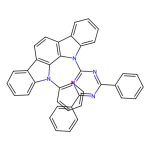 11-(4,6-二苯基-1,3,5-三嗪-2-基)-11,12-二氫-10-苯并吲哚并[2,3-A]咔唑,11-(4,6-diphenyl-1,3,5-triazin-2-yl)-12-phenyl-11,12-dihydroindolo[2,3-a]carbazole