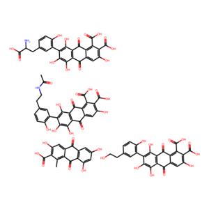 蟲漆酸 (來自紫膠蟲),Laccaic Acid from Lacca