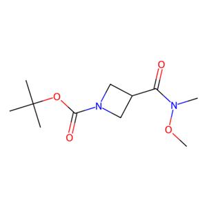叔丁基3-[甲氧基(甲基)氨基甲酰]吖丁啶-1-羧酸酯,tert-butyl 3-[methoxy(methyl)carbamoyl]azetidine-1-carboxylate