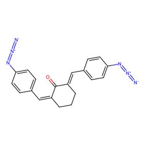 2,6-双(4-叠氮苯亚甲基)环己酮 (约30%水润湿品) (单位重量以干重计) [用于感光材料的研究],2,6-Bis(4-azidobenzylidene)cyclohexanone (wetted with ca. 30% Water) (unit weight on dry weight basis) [Research for Photosensitive Material]