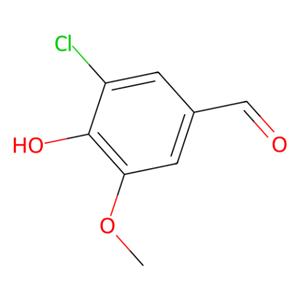 3-氯-4-羟基-5-甲氧基苯甲醛,3-Chloro-4-hydroxy-5-methoxybenzaldehyde