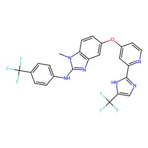 aladdin 阿拉丁 R127906 RAF265 (CHIR-265),Raf激酶和VEGFR-2抑制剂 927880-90-8 ≥98%