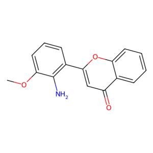 aladdin 阿拉丁 P126620 2-(2-氨基-3-甲氧苯基)色酮 167869-21-8 ≥98%