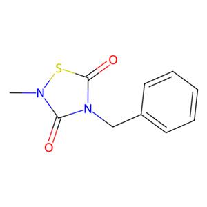 aladdin 阿拉丁 T126722 4-苯甲基-2-甲基-1,2,4-噻二唑烷-3,5-二酮 327036-89-5 ≥98%