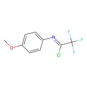 aladdin 阿拉丁 N134846 N-(4-甲氧基苯基)三氟乙亚胺酰氯 75999-66-5 ≥98.0%(GC)